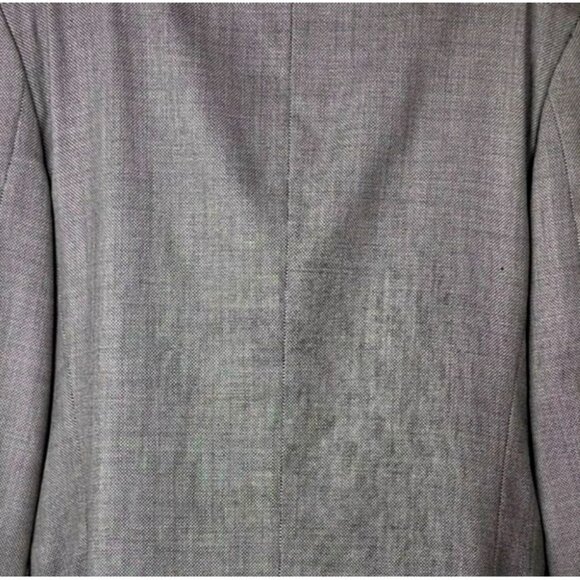 Oscar de la Renta Gray Single Breasted 3 Button Sport Coat Blazer Jacket Men 40R - Picture 5 of 9